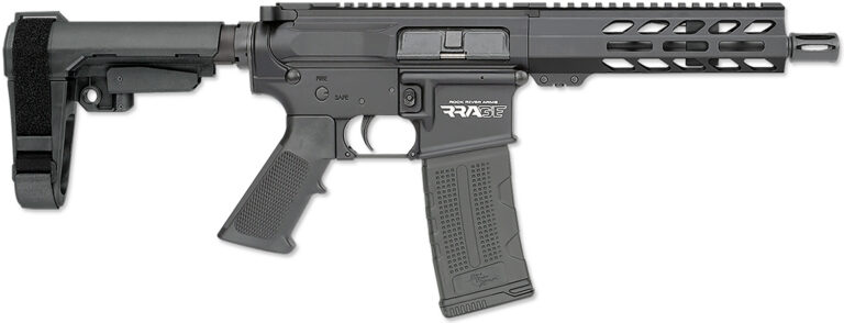 Rock River Arms DS21322 LAR-15M RRAGE 223 Rem/5.56 NATO 30+1 7″ Black Anodized Steel Threaded Barrel, M-LOK Handguard, Black Aluminum Picatinny Rail Receiver, Black Polymer SBA3 Brace & Black A2 Grip Rock River Arms DS21322 LAR-15M RRAGE 223 Rem/5.56 NATO 30+1 7″ Black Anodized Steel Threaded Barrel, M-LOK Handguard, Black Aluminum Picatinny Rail Receiver, Black Polymer SBA3 Brace & Black A2 Grip