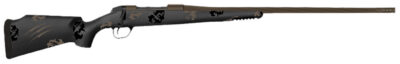 Fierce Firearms TWTROG7PRC22BT Twisted TI Rogue 7mm PRC 22″ Black Cerakote Steel Threaded Barrel, Black Cerakote Drilled & Tapped Titanium Receiver, LR Negative Comb Trophy Camo Carbon Fiber Stock