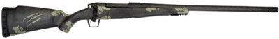 Fierce Firearms TROG7MMBC20BT CT Rogue 7mm BC 20″ Black Carbon Fiber Threaded Barrel, Black Cerakote Titanium Drilled & Tapped Receiver, Trophy Camo Carbon Fiber Stock, Right Hand