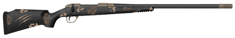 Fierce Firearms FCRG7MMBC20BS Carbon Rage  7mm BC 3+1 20″ Black Cerakote Carbon Fiber Barrel, Black Cerakote Drilled & Tapped Stainless Steel Receiver, Carbon Fiber Stock