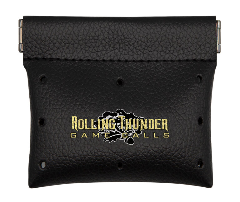 Rolling Thunder Game Call TC503-BLK Mouth Call Pouch  Black