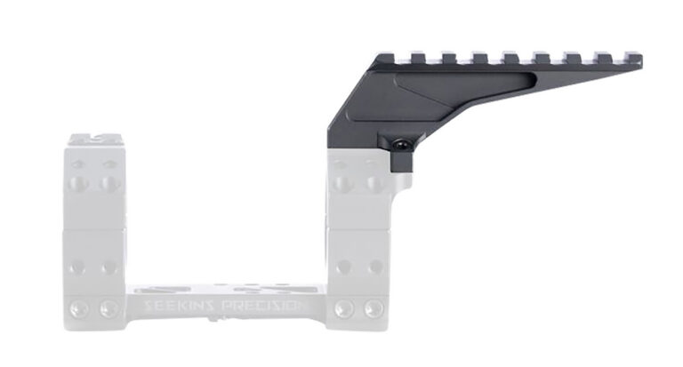 Seekins Precision 0010650162-F X-Cap Diving Board Top Rail Black Compatible w/ 8X Cap Seekins Precision 0010650162-F X-Cap Diving Board Top Rail Black Compatible w/ 8X Cap