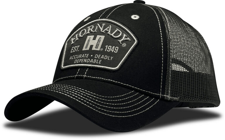 Hornady Gear 32790 Trucker  Black Hornady Patch