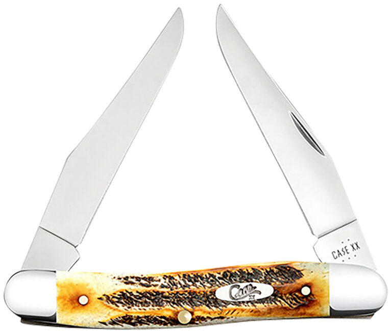 Case 65346 Muskrat 2.90″ Folding Clip Point Plain Polished Tru-Sharp SS Blade, Burnt Dark Amber 6.5 BoneStag Handle Case 65346 Muskrat 2.90″ Folding Clip Point Plain Polished Tru-Sharp SS Blade, Burnt Dark Amber 6.5 BoneStag Handle