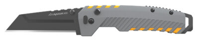 Outdoor Edge XDS230AC Razor XD2  3″ Folding Plain 420J2 SS Blade Gray/Yellow
