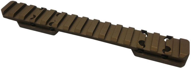 Talley PX0SB735 Smoked Bronze Cerakote Browning X-Bolt Picatinny Rail Mount Magnum Action Talley PX0SB735 Smoked Bronze Cerakote Browning X-Bolt Picatinny Rail Mount Magnum Action
