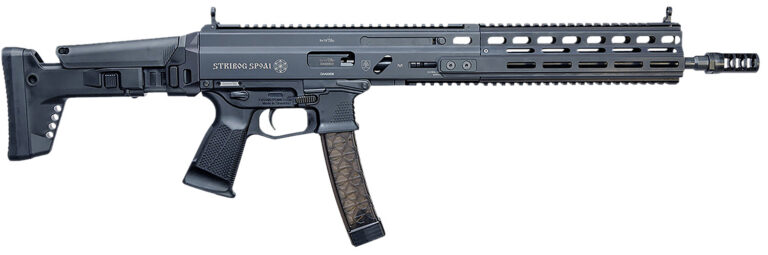 Grand Power 810091157961 Stribog SP9A1 9mm Luger Picatinny Rail, Black Polymer Grip Grand Power 810091157961 Stribog SP9A1 9mm Luger Picatinny Rail, Black Polymer Grip