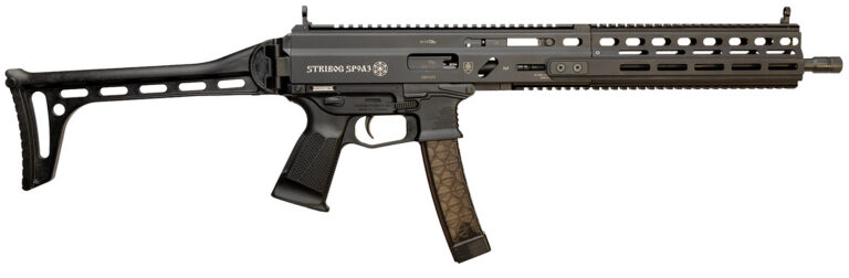 Grand Power 810091157978 Stribog SP9A3 9mm Luger 30+1 16″ Black Picatinny Rail, Black Polymer Grip Grand Power 810091157978 Stribog SP9A3 9mm Luger 30+1 16″ Black Picatinny Rail, Black Polymer Grip