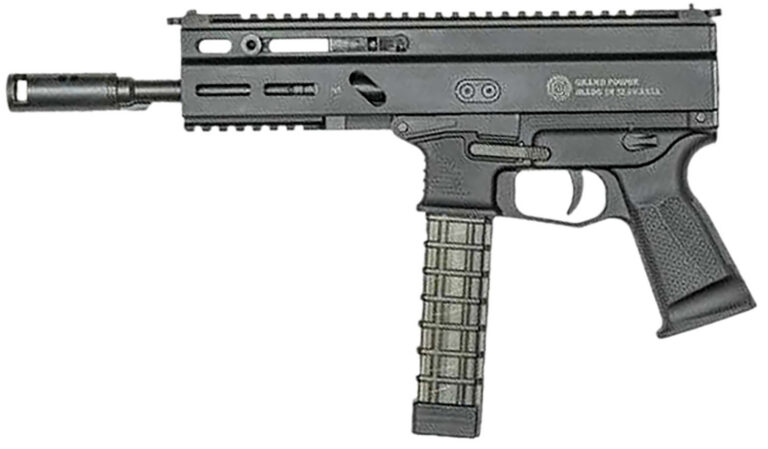 Grand Power 810091158005 Stribog SP9A3 9mm Luger 30+1 16″ Black Barrel, Picatinny Rail Receiver & Grip Grand Power 810091158005 Stribog SP9A3 9mm Luger 30+1 16″ Black Barrel, Picatinny Rail Receiver & Grip