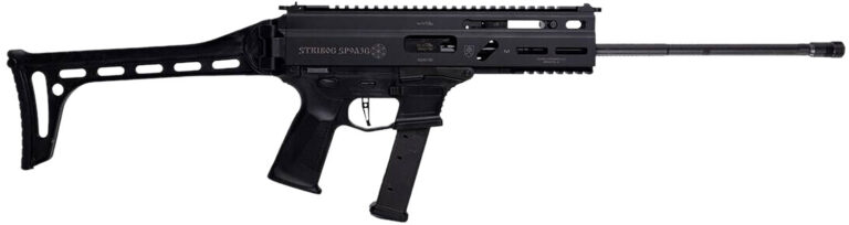Grand Power 810091156025 Stribog SP9A3G 9mm Luger 16″ Black Barrel, Black Receiver, Polymer Stock & Grip