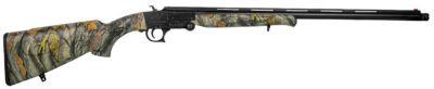 ATI ATIG12NMD23C Nomad  12 Gauge Break Open 3″ 1 Shotgun Shell, 23″ Matte Black Single Shot Vent Rib Barrel, Matte Black Receiver, Camo Fixed w/Saddle Mount Synthetic Stock
