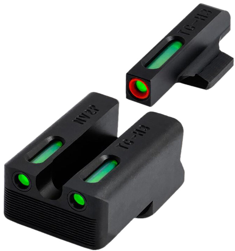 TruGlo TGTG13RS3PC TFX Pro Green Tritium & Fiber Optic Orange Outline Front Sight Green Tritium & Fiber Optic Rear Sight TruGlo TGTG13RS3PC TFX Pro Green Tritium & Fiber Optic Orange Outline Front Sight Green Tritium & Fiber Optic Rear Sight