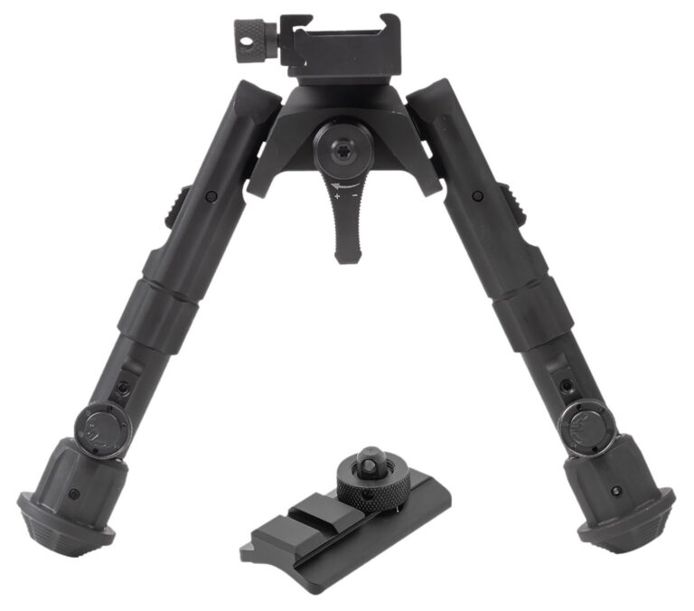 Leapers TLBP02B Recon 360  Matte Black Anodized 5.60-7.20″ Aluminum