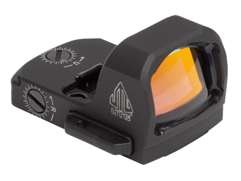 Leapers OPRMR20CTS OP3 Micro SLS Single Dot Black Anodized 1x 4 MOA Red Dot Reticle Leapers OPRMR20CTS OP3 Micro SLS Single Dot Black Anodized 1x 4 MOA Red Dot Reticle