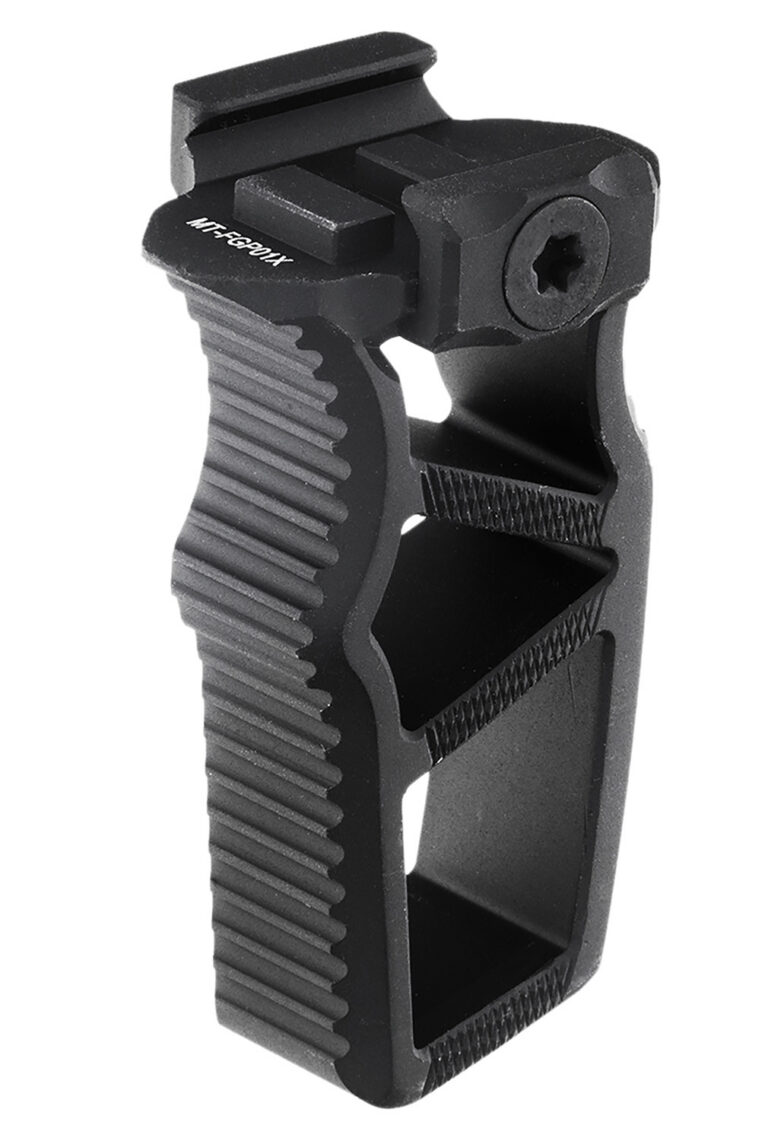 Leapers MTFGP01X Ultra Slim Foregrip Matte Black Anodized Aluminum Leapers MTFGP01X Ultra Slim Foregrip Matte Black Anodized Aluminum