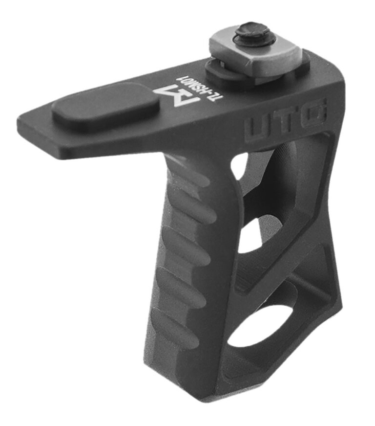 Leapers TLHSM01 Ultra Slim Handstop Black Aluminum