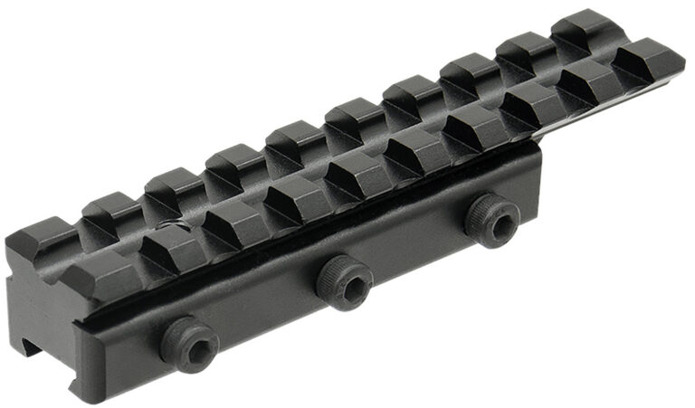 Leapers MNTPMTOWLA Picatinny Adapter Mount Matte Black Anodized Aluminum Dovetail Mount Leapers MNTPMTOWLA Picatinny Adapter Mount Matte Black Anodized Aluminum Dovetail Mount