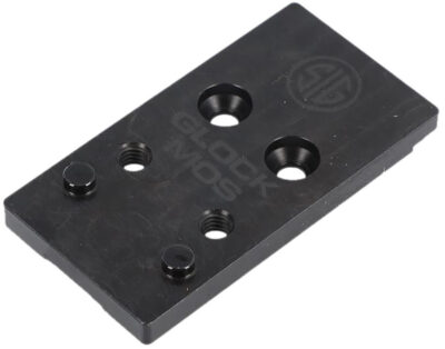 Sig Sauer Electro-Optics SOR2M102 Romeo2 Adapter Plate Black Glock MOS Handgun