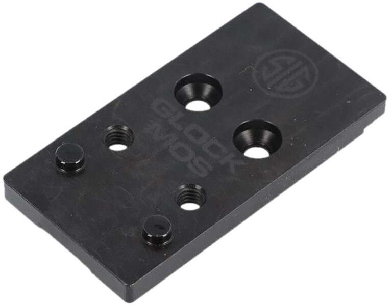 Sig Sauer Electro-Optics SOR2M102 Romeo2 Adapter Plate Black Glock MOS Handgun Sig Sauer Electro-Optics SOR2M102 Romeo2 Adapter Plate Black Glock MOS Handgun