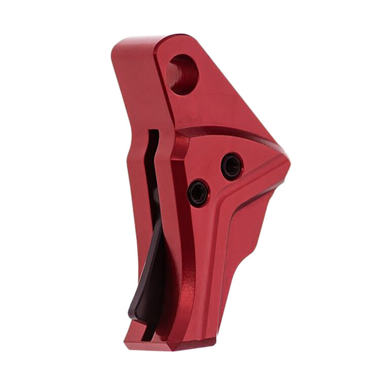 Tyrant CNC TDGTRIG34REDBLACK I.T.T.S Red/Black Fits Glock Gen3-4 Tyrant CNC TDGTRIG34REDBLACK I.T.T.S Red/Black Fits Glock Gen3-4