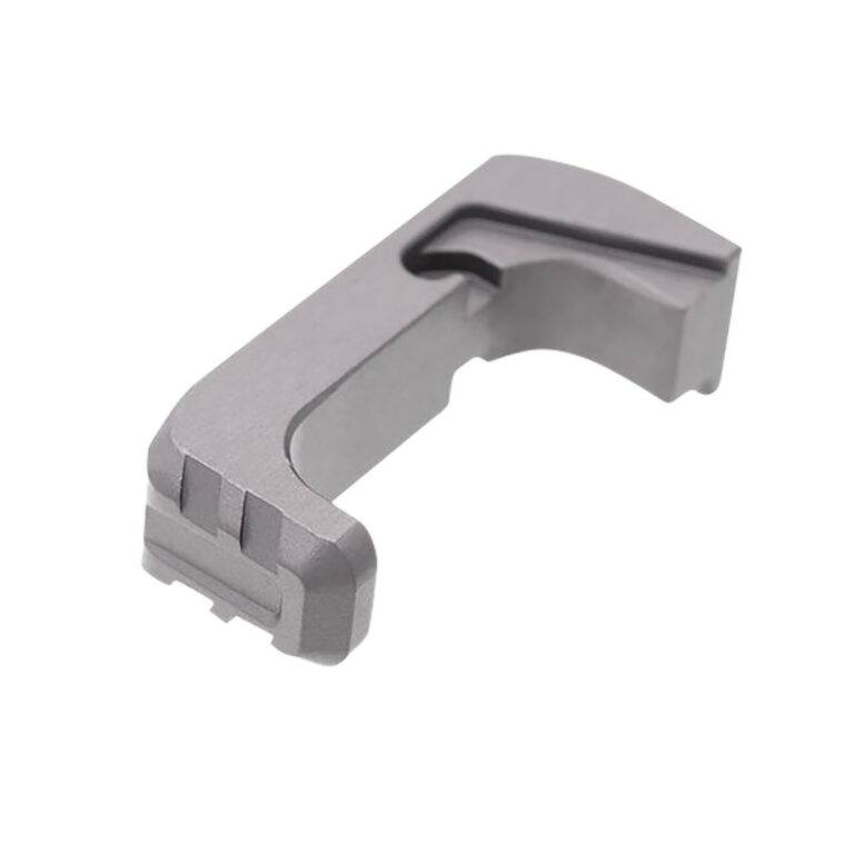 Tyrant CNC TDGEMRGG Extended Magazine Release Glock Gen4-5 Grey Aluminum Tyrant CNC TDGEMRGG Extended Magazine Release Glock Gen4-5 Grey Aluminum