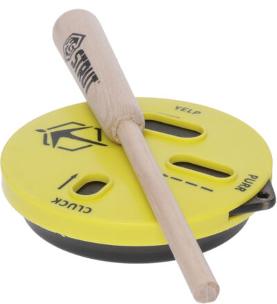 Hunters Specialties HSSTR100039 The Cookie Cutt’r Pot Call Attracts Turkey Species Yellow