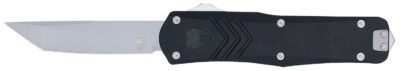 CobraTec Knives MBLKFSXGEN3TNS FS-X Gen III Medium 3″ OTF Tanto Plain Stonewashed D2 Steel Blade, 4.68″ Aluminum Handle