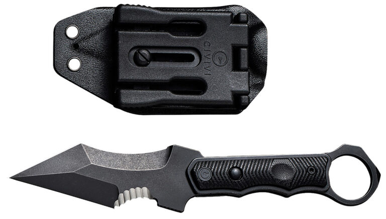 Civivi Knives C20037B-1 Orthrus 3.76″ Fixed Karambit/Straight Black Stonewashed Nitro-V Steel Blade, 4.30″ Black w/Finger Ring G10 Handle Civivi Knives C20037B-1 Orthrus 3.76″ Fixed Karambit/Straight Black Stonewashed Nitro-V Steel Blade, 4.30″ Black w/Finger Ring G10 Handle