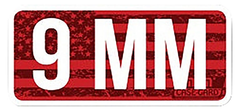 MTM AMMO CALIBER LABELS 8PK 9MM MTM AMMO CALIBER LABELS 8PK 9MM