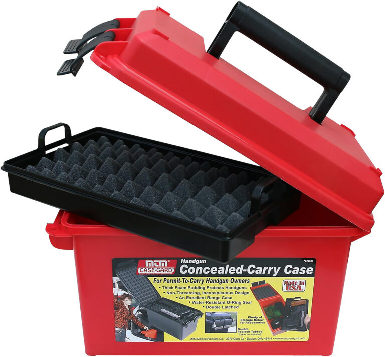 MTM Case-Gard HCC30 Conceal Carry Case Handgun Red MTM Case-Gard HCC30 Conceal Carry Case Handgun Red