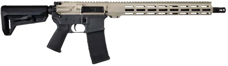 Shark Coast Tactical 300-055-1000-20 Badger 5.56 NATO 30+1 16″ Black Nitride Threaded Barrel, Gray & Tan Cerakote Picatinny Rail Aluminum Receiver, Magpul SL-K Black Polymer Stock, Black Polymer Grip Shark Coast Tactical 300-055-1000-20 Badger 5.56 NATO 30+1 16″ Black Nitride Threaded Barrel, Gray & Tan Cerakote Picatinny Rail Aluminum Receiver, Magpul SL-K Black Polymer Stock, Black Polymer Grip