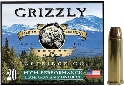 Grizzly Ammo GC38SP3   38Special 148gr Jacketed Hollow Point 20 Per Box/10 Case
