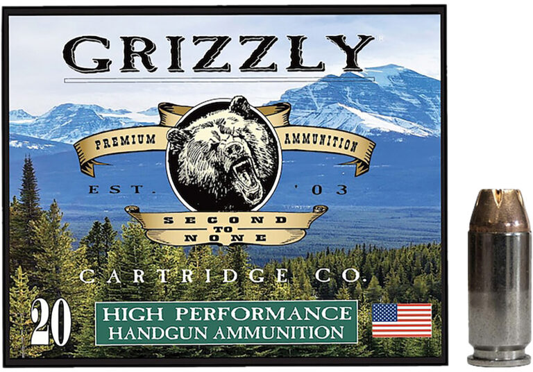 Grizzly Ammo GC4SW4 40S&W 180gr Jacketed Hollow Point 20 Per Box/10 Case Grizzly Ammo GC4SW4 40S&W 180gr Jacketed Hollow Point 20 Per Box/10 Case