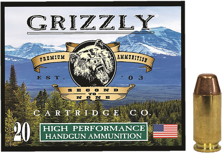Grizzly Ammo GC40SW5 40S&W 200gr Full Metal Jacket Flat Point 20 Per Box/10 Case Grizzly Ammo GC40SW5 40S&W 200gr Full Metal Jacket Flat Point 20 Per Box/10 Case