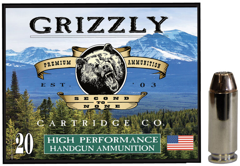 Grizzly Ammo GC10M4 10mmAuto 180gr Jacketed Hollow Point 20 Per Box/10 Case Grizzly Ammo GC10M4 10mmAuto 180gr Jacketed Hollow Point 20 Per Box/10 Case