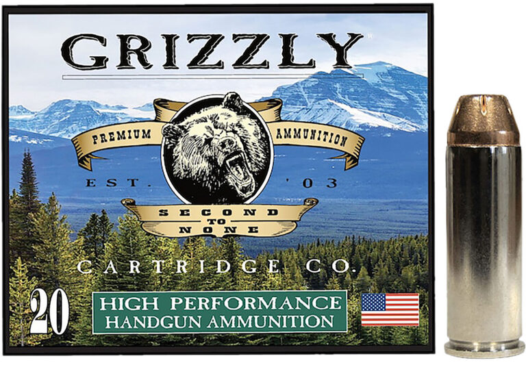 Grizzly Ammo GC45C+P3 45Colt+P 225gr Jacketed Hollow Point 20 Per Box/10 Case Grizzly Ammo GC45C+P3 45Colt+P 225gr Jacketed Hollow Point 20 Per Box/10 Case