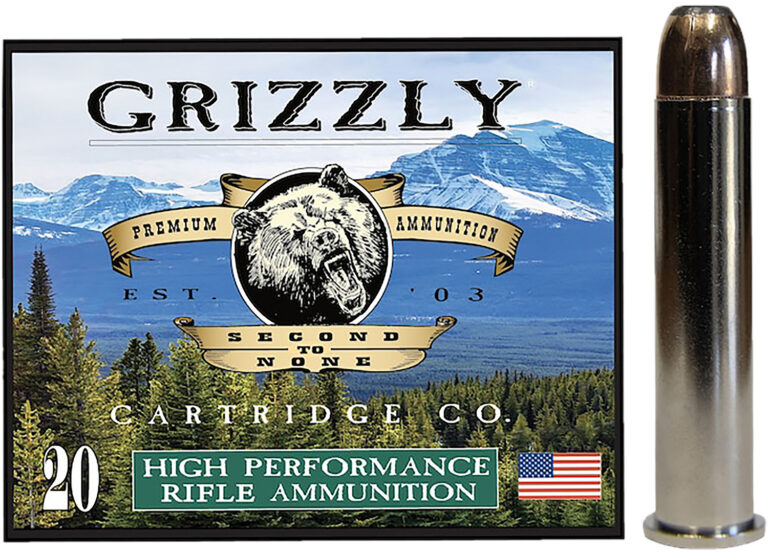 Grizzly Ammo GC45/70+P3 45-70Gov+P 350gr Bonded Flat Point 20 Per Box/10 Case Grizzly Ammo GC45/70+P3 45-70Gov+P 350gr Bonded Flat Point 20 Per Box/10 Case