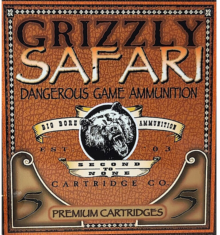 Grizzly Ammo GC416RG5 416Rigby 400gr Solid Brass 5 Per Box/10 Case Grizzly Ammo GC416RG5 416Rigby 400gr Solid Brass 5 Per Box/10 Case