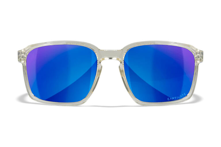 Wiley X AC6ALF09 Alfa M/L Blue Mirror Lens Polycarbonate Gloss Clear Crystal Frame Frame Wiley X AC6ALF09 Alfa M/L Blue Mirror Lens Polycarbonate Gloss Clear Crystal Frame Frame