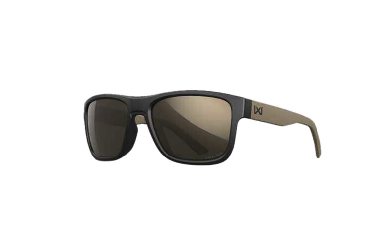 Wiley X AC6OVN14 Ovation Tungsten Mirror Lens Polycarbonate Matte Black w/ Tan Frame Wiley X AC6OVN14 Ovation Tungsten Mirror Lens Polycarbonate Matte Black w/ Tan Frame