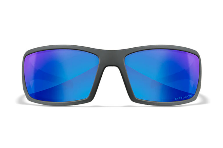 Wiley X SSTWI09 Twisted M/L Blue Mirror Lens Polycarbonate Matte Gray Frame Wiley X SSTWI09 Twisted M/L Blue Mirror Lens Polycarbonate Matte Gray Frame