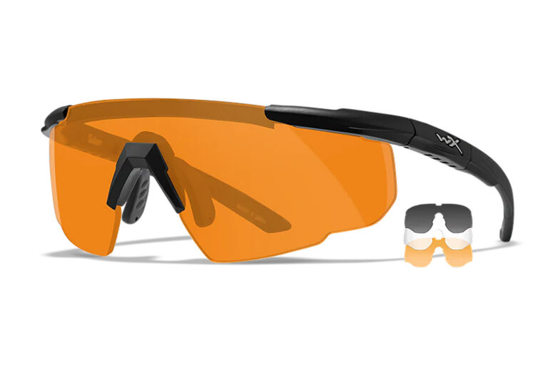 Wiley X 308 Saber Advanced Smoke Gray/Clear/Light Rust Lens Polycarbonate Matte Black Frame Wiley X 308 Saber Advanced Smoke Gray/Clear/Light Rust Lens Polycarbonate Matte Black Frame