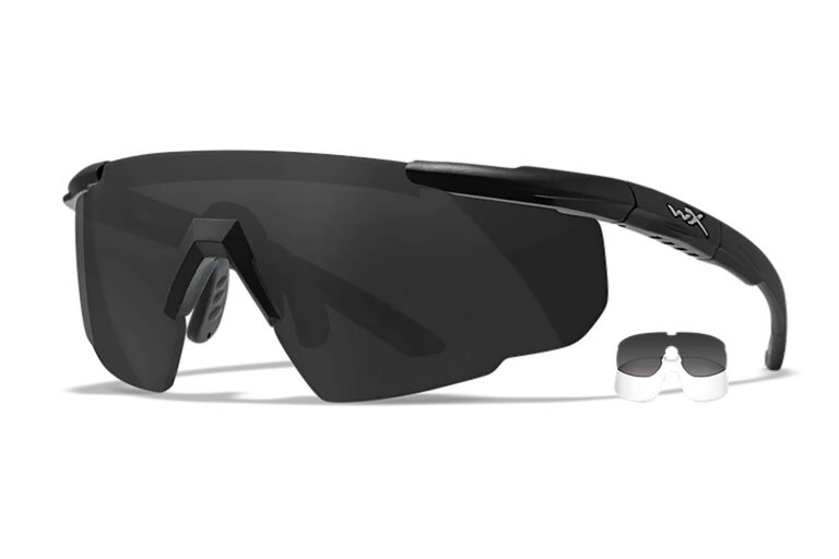 Wiley X 315 Saber Advanced Smoke Gray/Clear Lens Polycarbonate Black Frame Wiley X 315 Saber Advanced Smoke Gray/Clear Lens Polycarbonate Black Frame