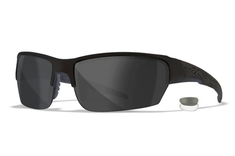 Wiley X CHSAI07 SAINT S/M Smoke Gray/Clear Lens Polycarbonate Matte Black Frame Wiley X CHSAI07 SAINT S/M Smoke Gray/Clear Lens Polycarbonate Matte Black Frame