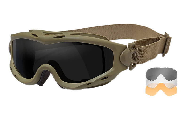 Wiley X SP293T Spear Goggles Smoke Gray/Clear/Light Rust Lens Tan Frame Wiley X SP293T Spear Goggles Smoke Gray/Clear/Light Rust Lens Tan Frame