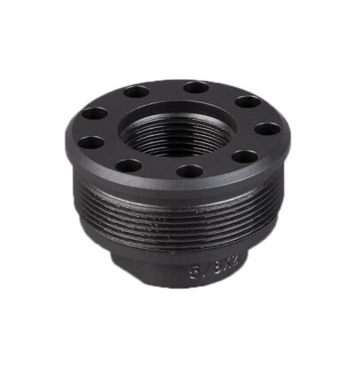 SilencerCo AC822 Alpha Direct Thread Mount Fits 9/16″x24 Black