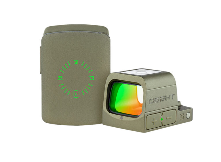 Olightstore Usa Inc OSIGHTOG Osight S Olive Drab Green 1×2 MOA Red Dot/32 MOA Circle Reticle Olightstore Usa Inc OSIGHTOG Osight S Olive Drab Green 1×2 MOA Red Dot/32 MOA Circle Reticle