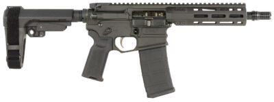 Cobalt Kinetics CKPROLITE30075BLK Pro Lite  300 Blackout 30+1 7.50″ Black Melonite Barrel, Black Aluminum Receiver w/Picatinny Rail, Black Polymer SB Tactical SBA3 Brace, Black Polymer Grip