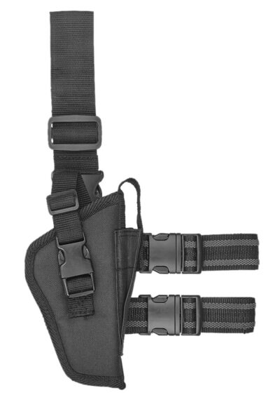 Bulldog WTAC7R Tactical  Leg Holster Black Fits 2-4″ Barrel Right Hand