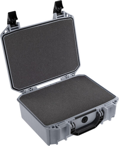 Pelican VCV2000000GRY Vault Medium Case 14″ Long Gray Polyethylene